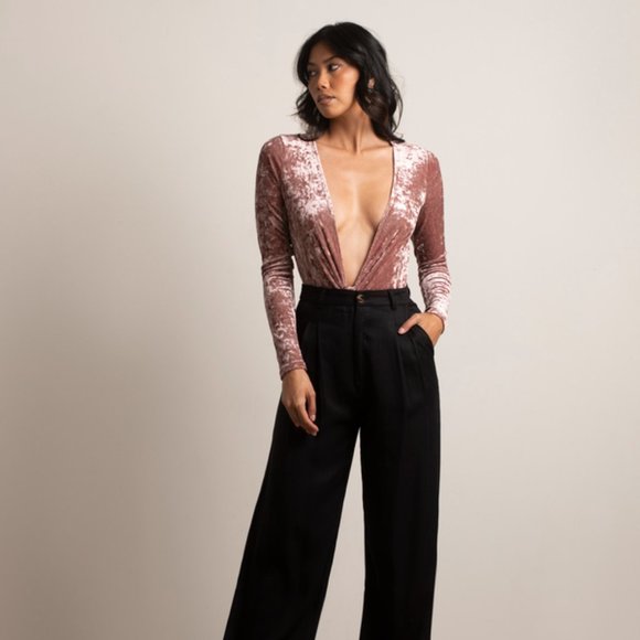 Knot Yours Bodysuit - Mesh And Polyester With Stretch For A Flattering, Figure-Hugging Fit